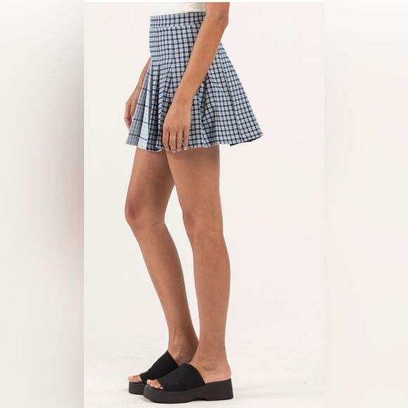 FULL TILT Spliced Plaid SkirT NWT SIZE XS - Picture 4 of 6